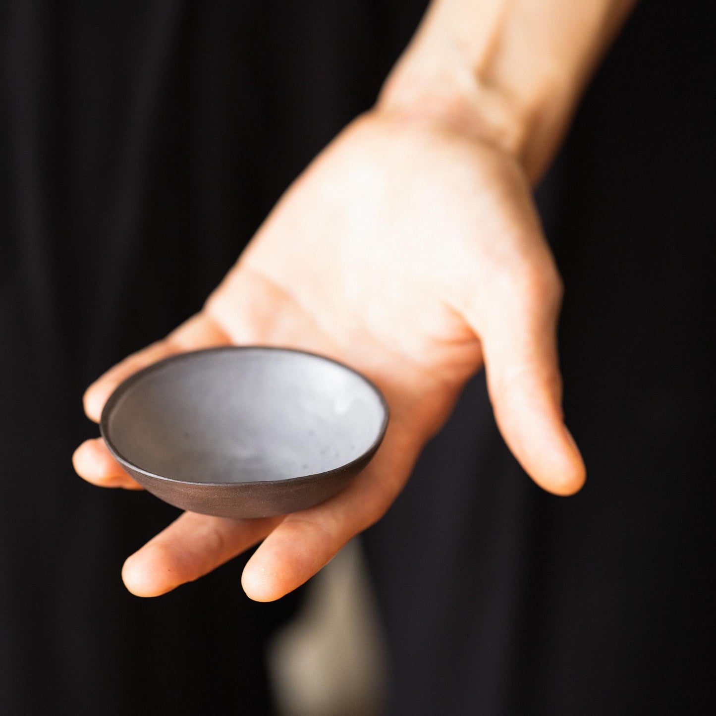 Dark Stoneware Bowl - Small