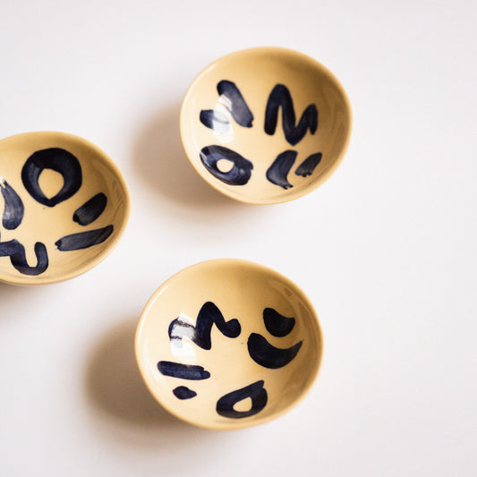 Cobalt Brushstroke Bowl - Small