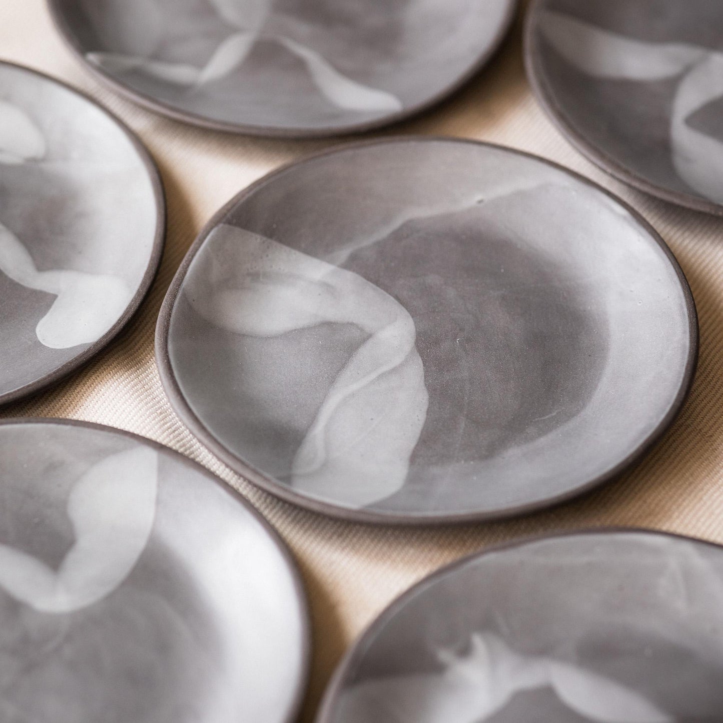 Dark Stoneware Plate