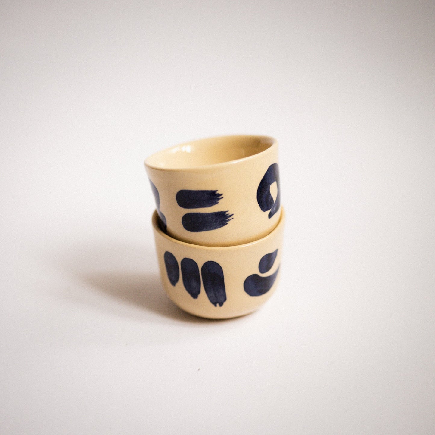 Cobalt Brushstroke Mug - Espresso