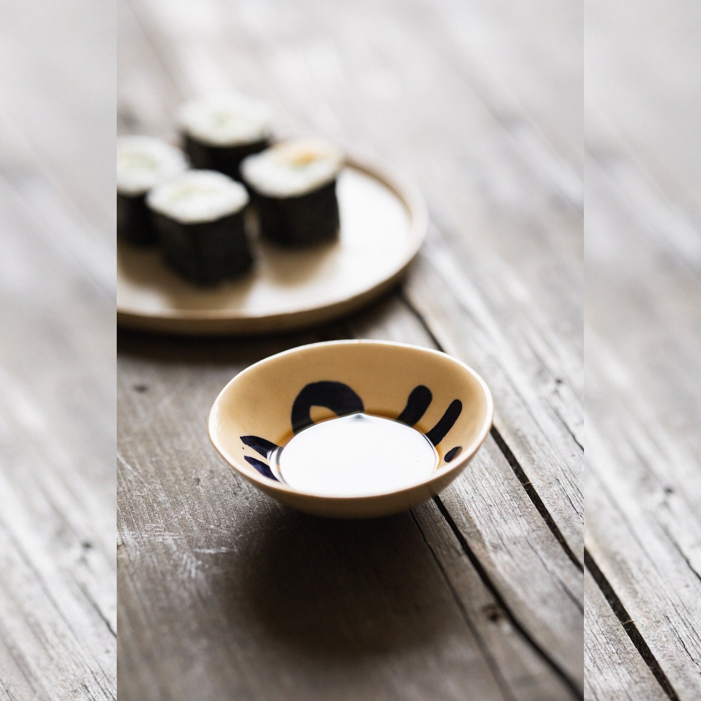 Cobalt Brushstroke Bowl - Small