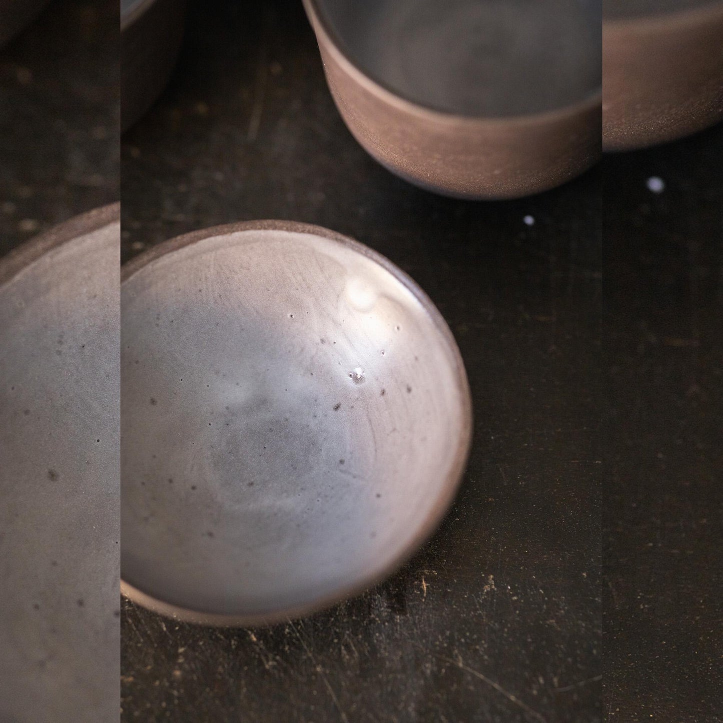 Dark Stoneware Bowl - Small