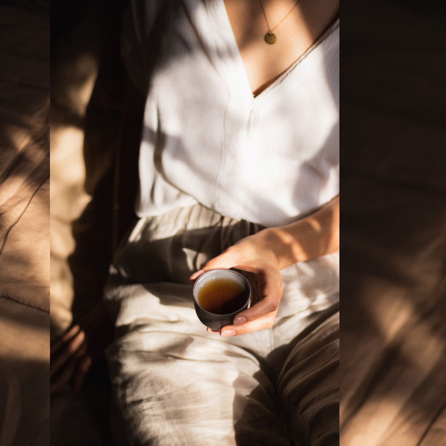 Dark Stoneware Mug - Espresso