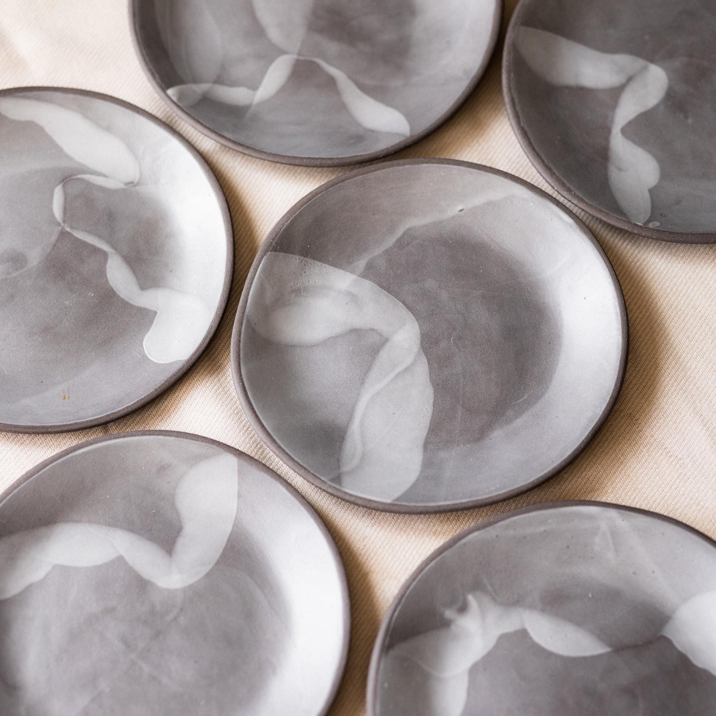 Dark Stoneware Plate