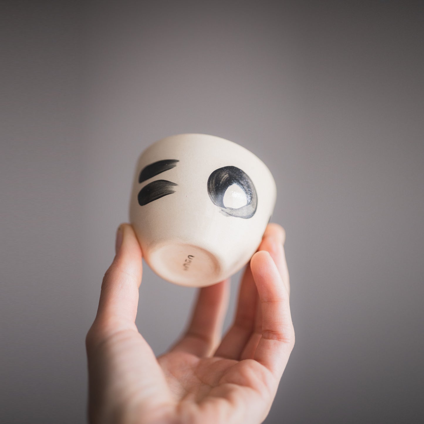 Black Brushstroke Mug - Espresso