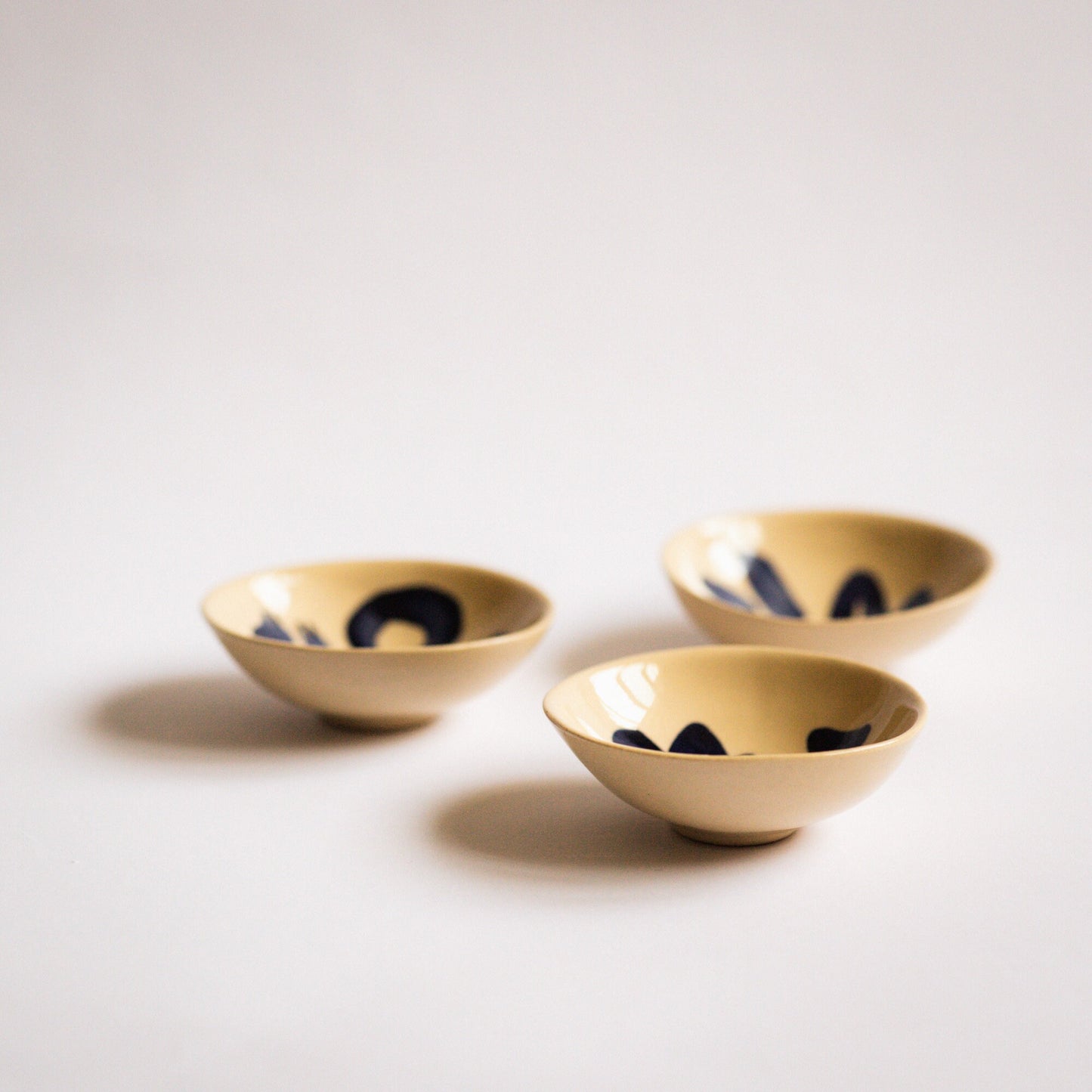 Cobalt Brushstroke Bowl - Small