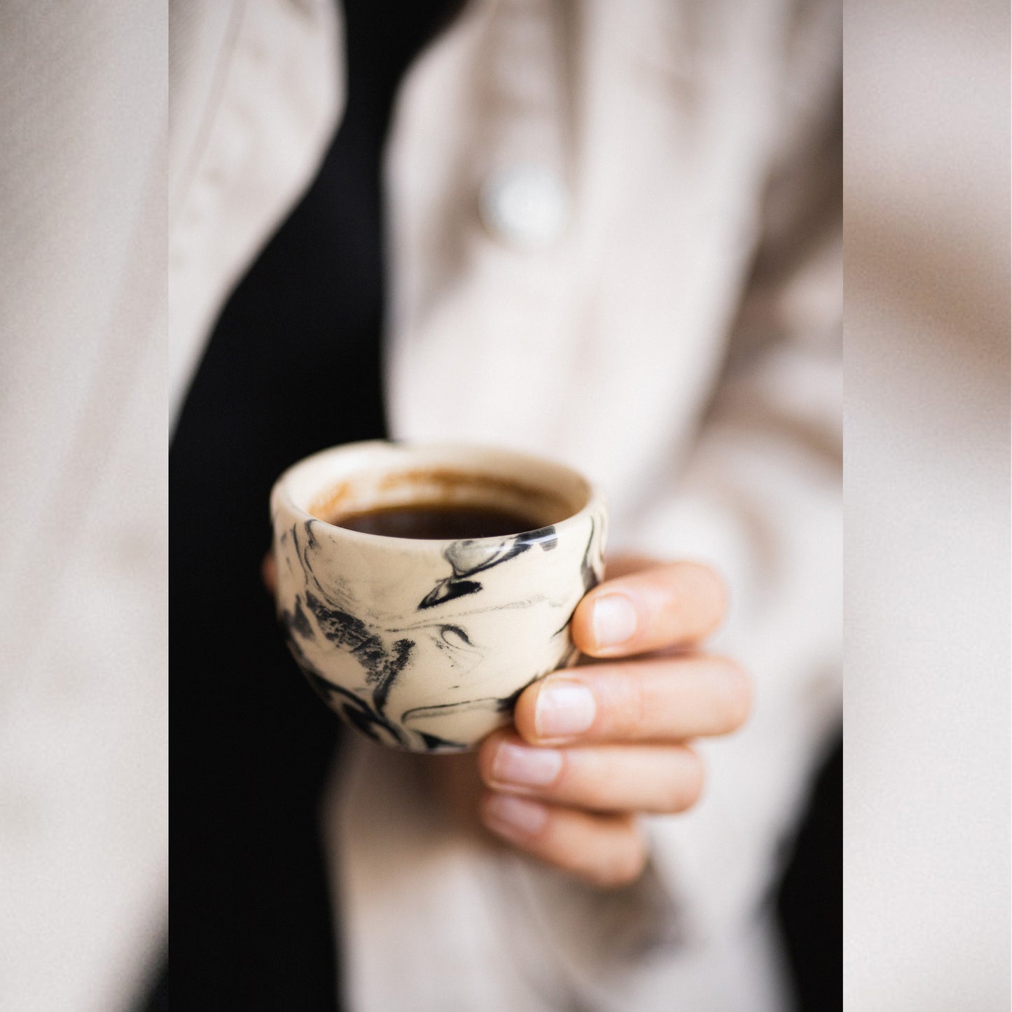 Marbled Mug - Espresso